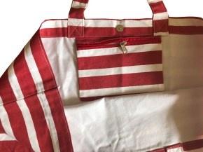 maritime XXL Strandtasche aus Cotton