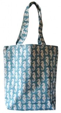 maritime Strandtasche aus Cotton